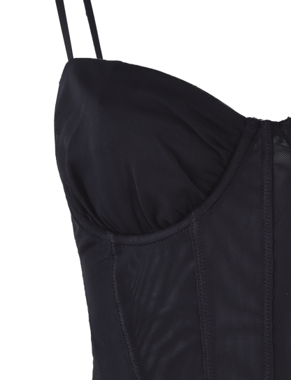 MAIZIE TOP - BLACK