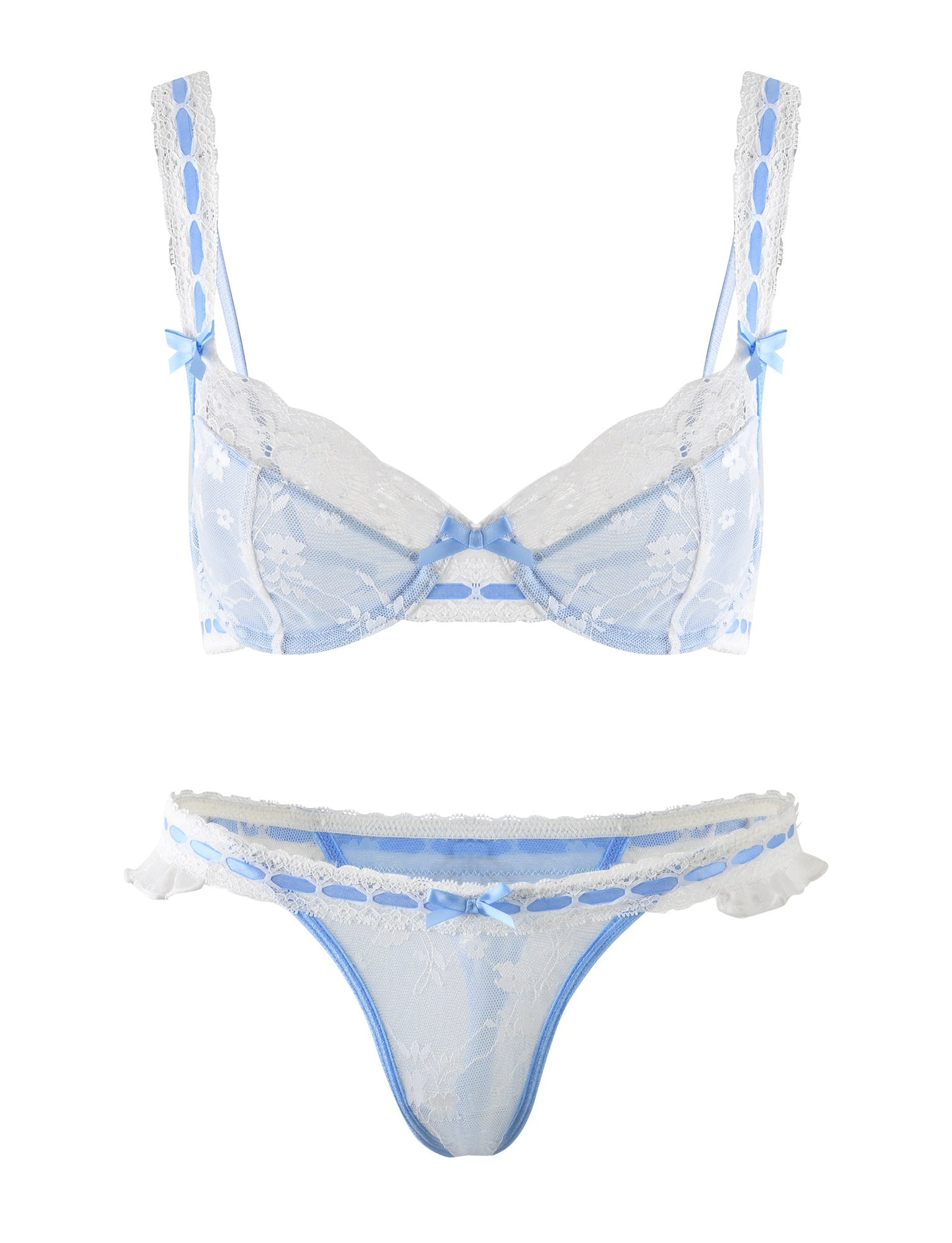 LAVINA SET - BLUE : BABY BLUE