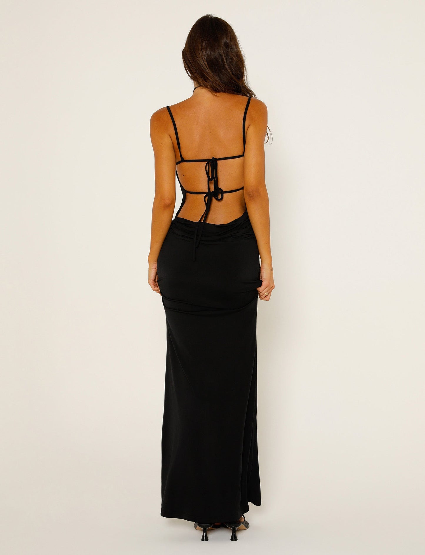 JAIDA MAXI DRESS - BLACK