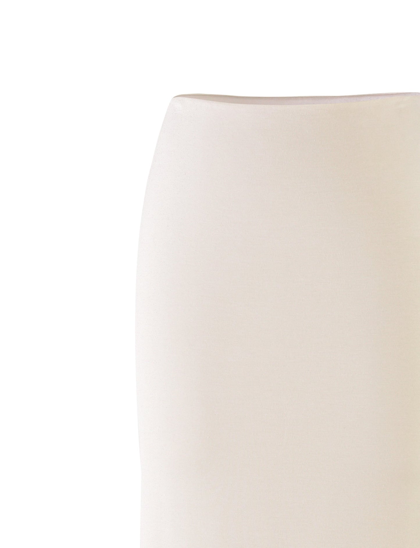KAROLINA JERSEY SKIRT - WHITE : OFF WHITE : IVORY