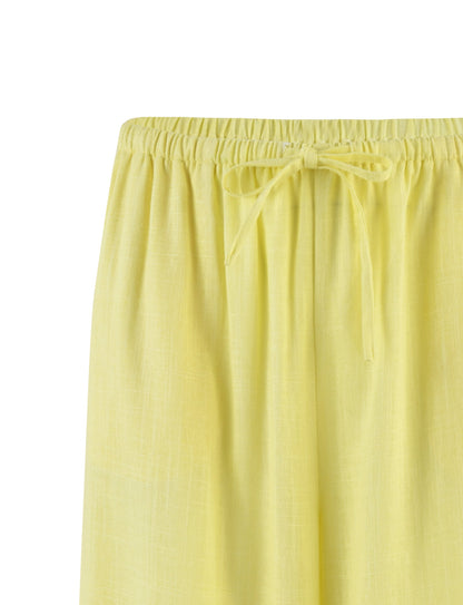 LAINEY PANT - YELLOW : LEMON