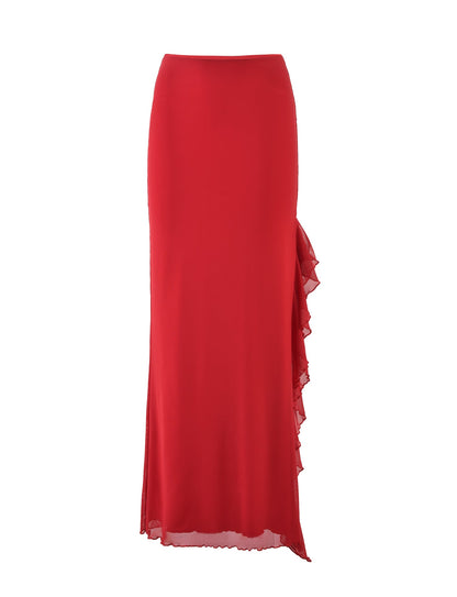LINETTE SKIRT - RED