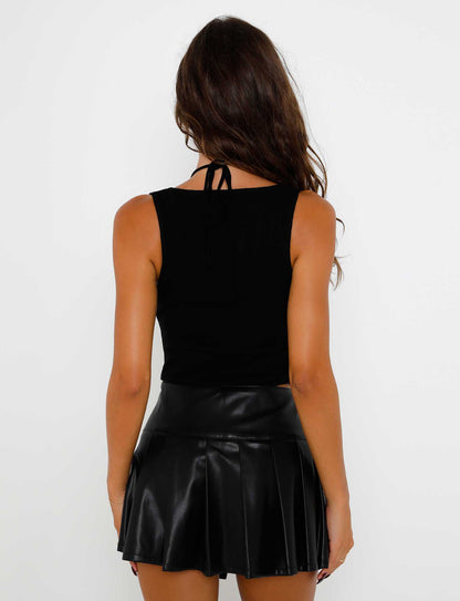 TARYN BODYSUIT - BLACK