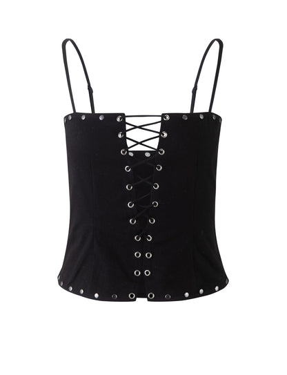 KERI TOP - BLACK
