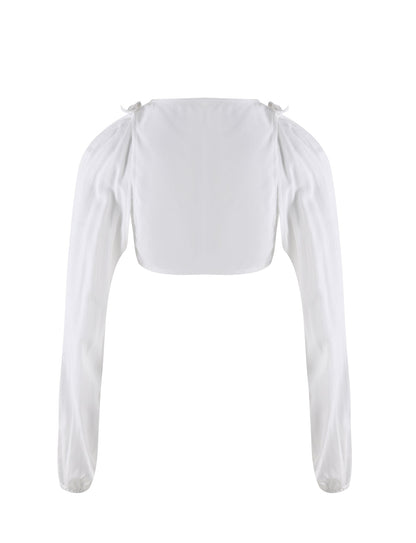 PHILLIPA TOP - WHITE