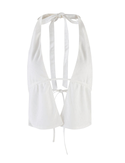 NICOLA TOP - WHITE