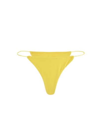 KRYZE BIKINI BOTTOM - YELLOW : NEON YELLOW