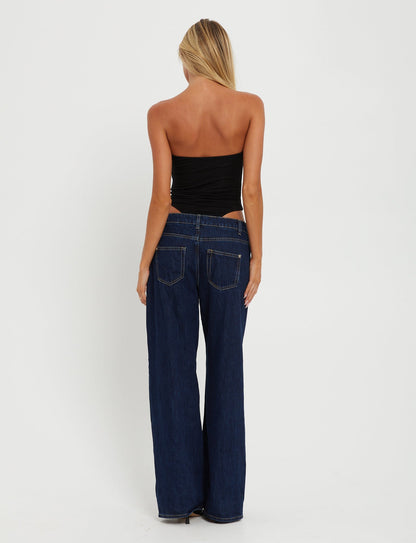 KINERA BODYSUIT - BLACK