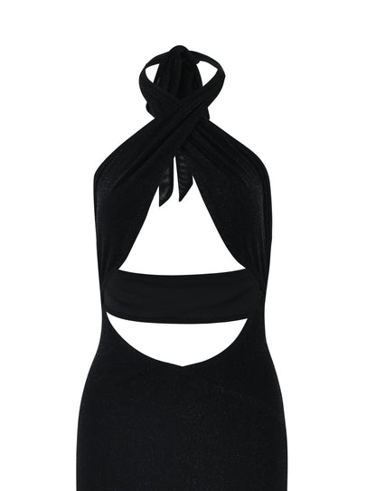 TIANAH MAXI DRESS - BLACK