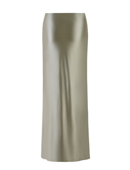 THESSALY SKIRT - GREEN : MATCHA GREEN