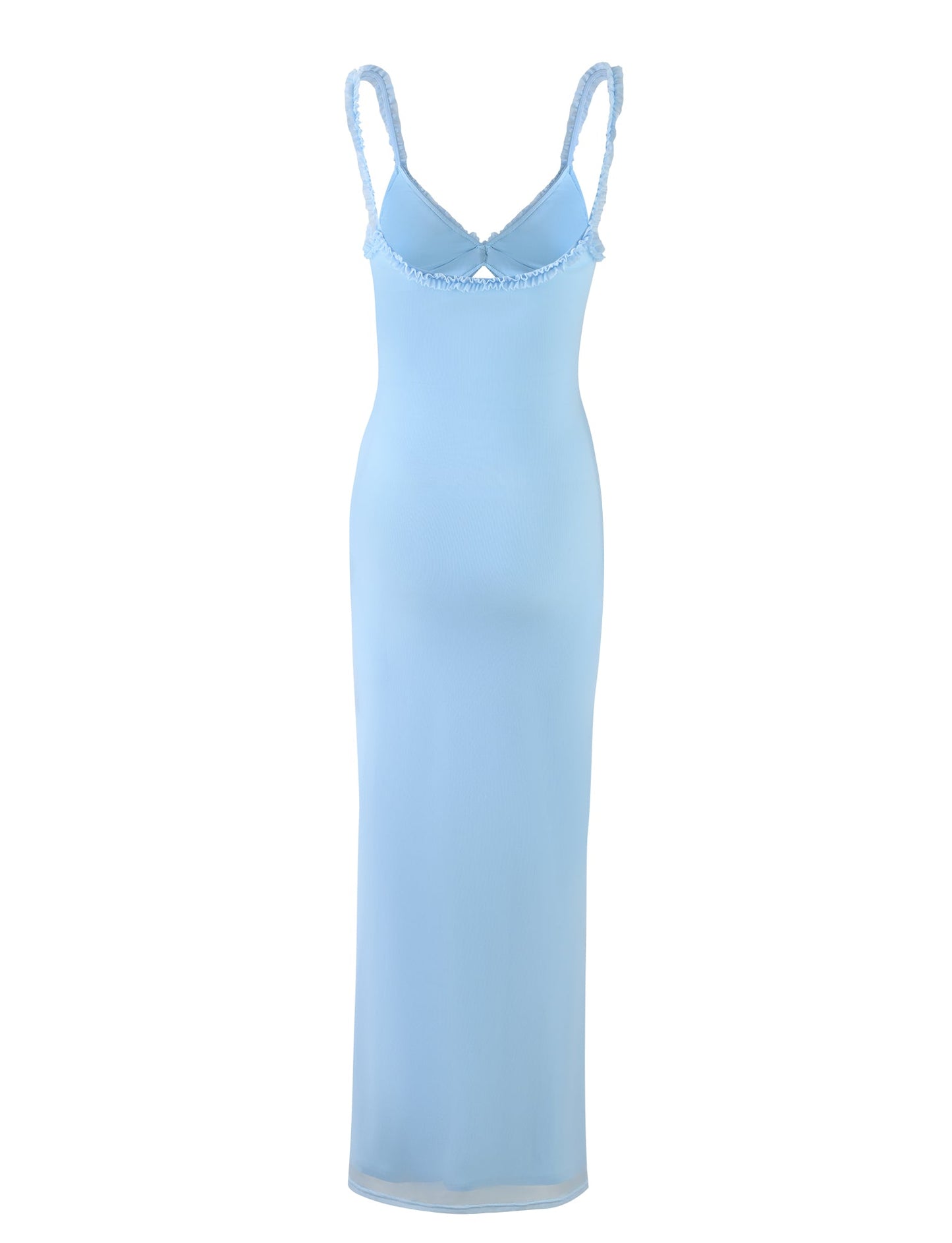 RAYLA DRESS - BLUE : PASTEL BLUE