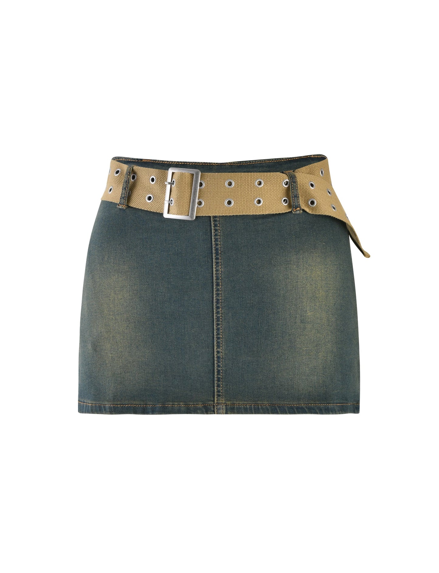 ISABEL SKORT - BLUE : DENIM BLUE