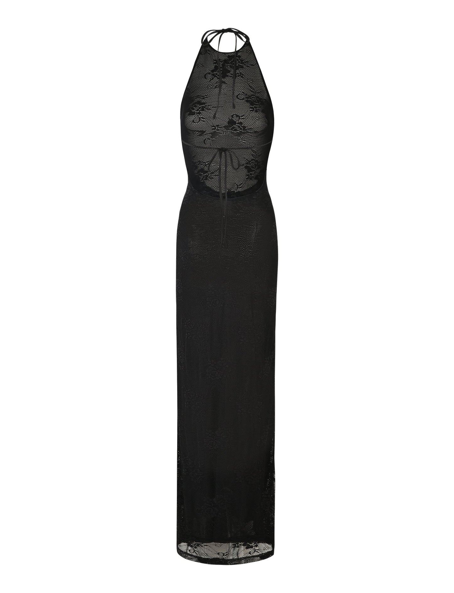 LUCIA DRESS - BLACK : LACE