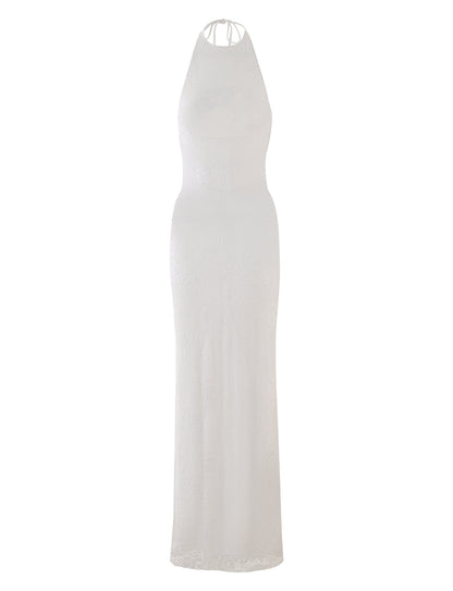 LUCIA DRESS - WHITE : LACE