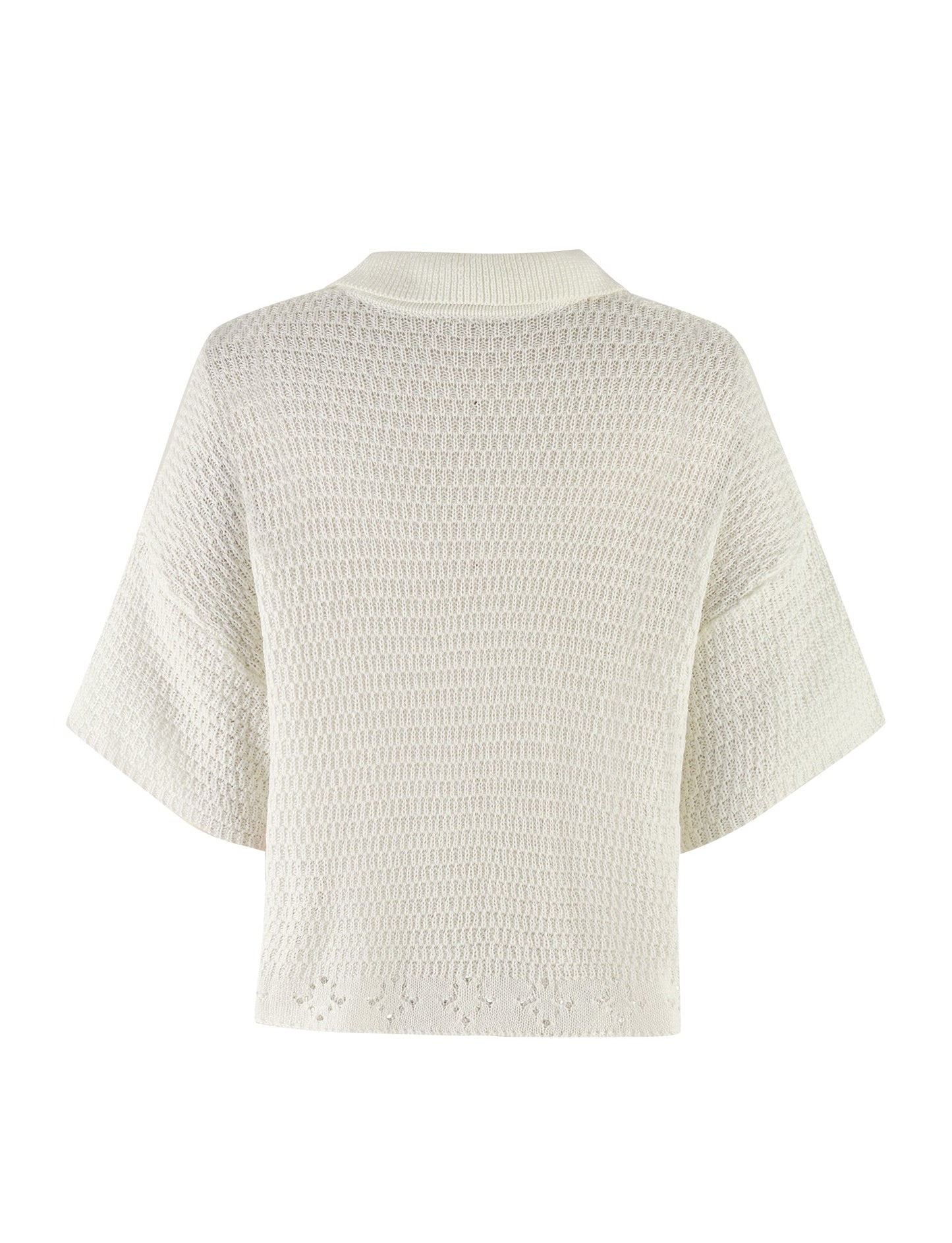 JANAI TOP - WHITE : CREAM