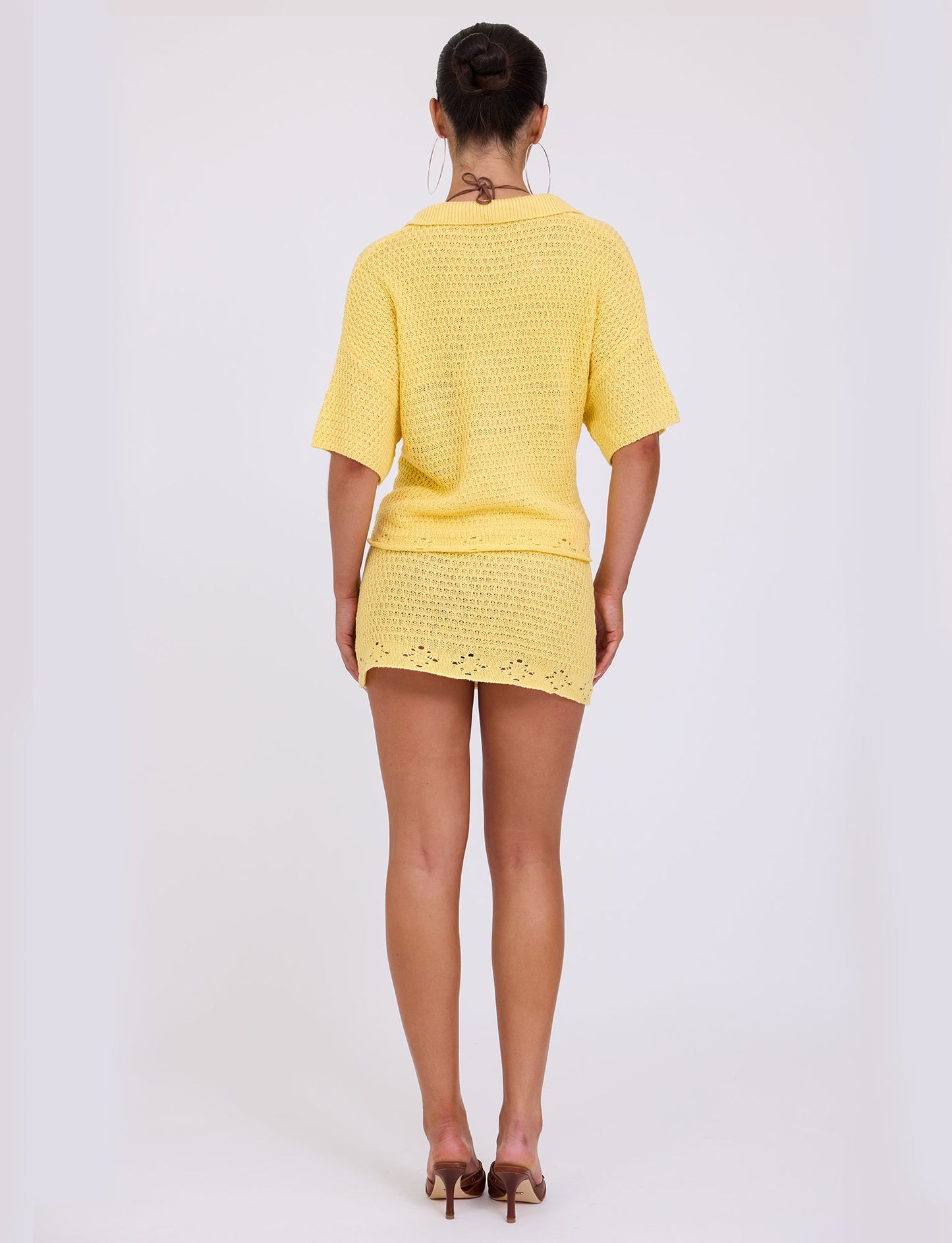 JANAI TOP - YELLOW : LEMON