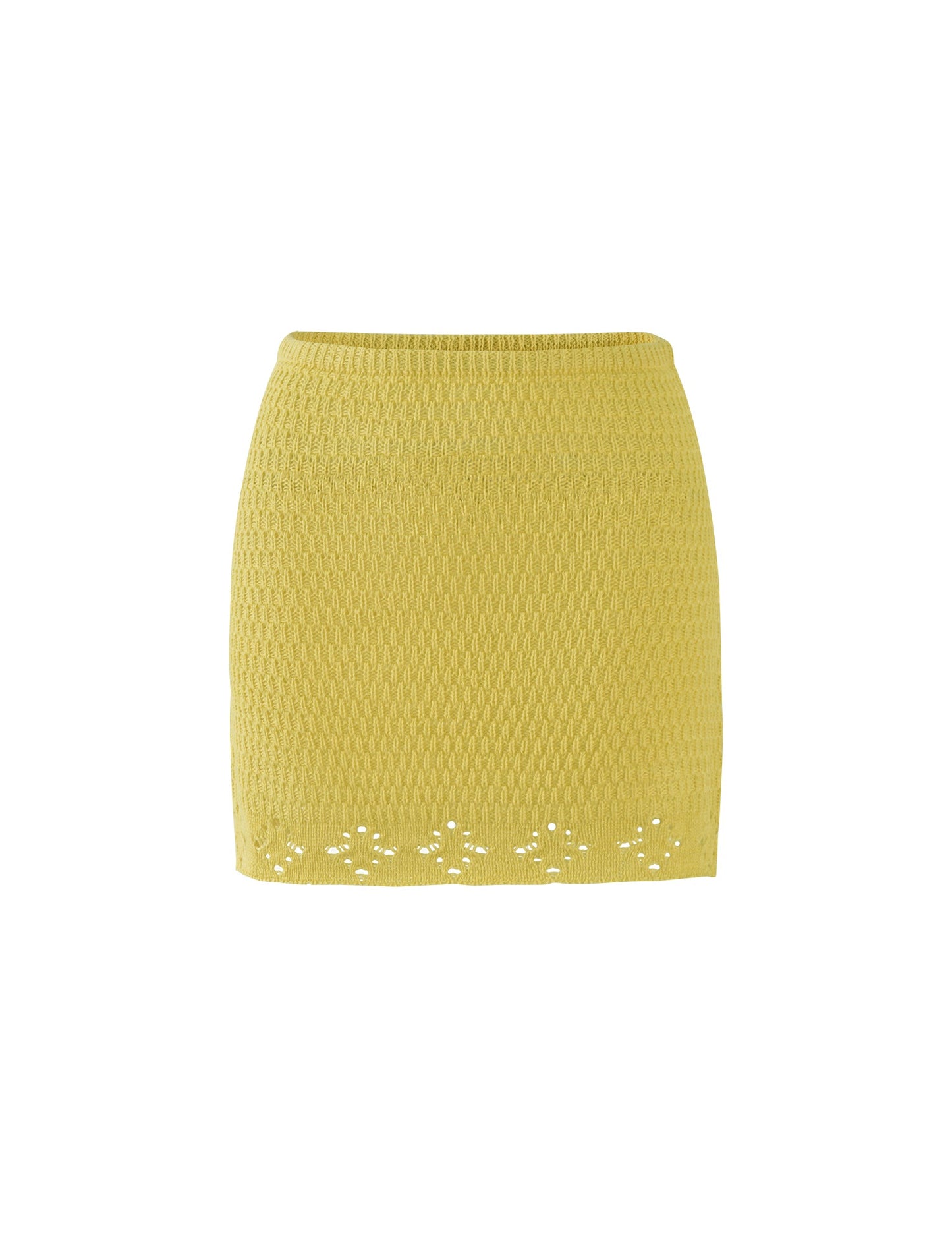 JANAI SKIRT - YELLOW : LEMON