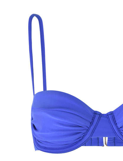 KHESSA BIKINI TOP - BLUE : COBALT