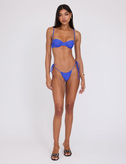 KHESSA BIKINI TOP - BLUE : COBALT