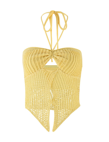 SHAH TOP - YELLOW : LEMON