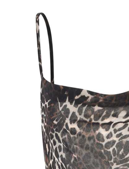 TYNE DRESS - MULTI : LEOPARD