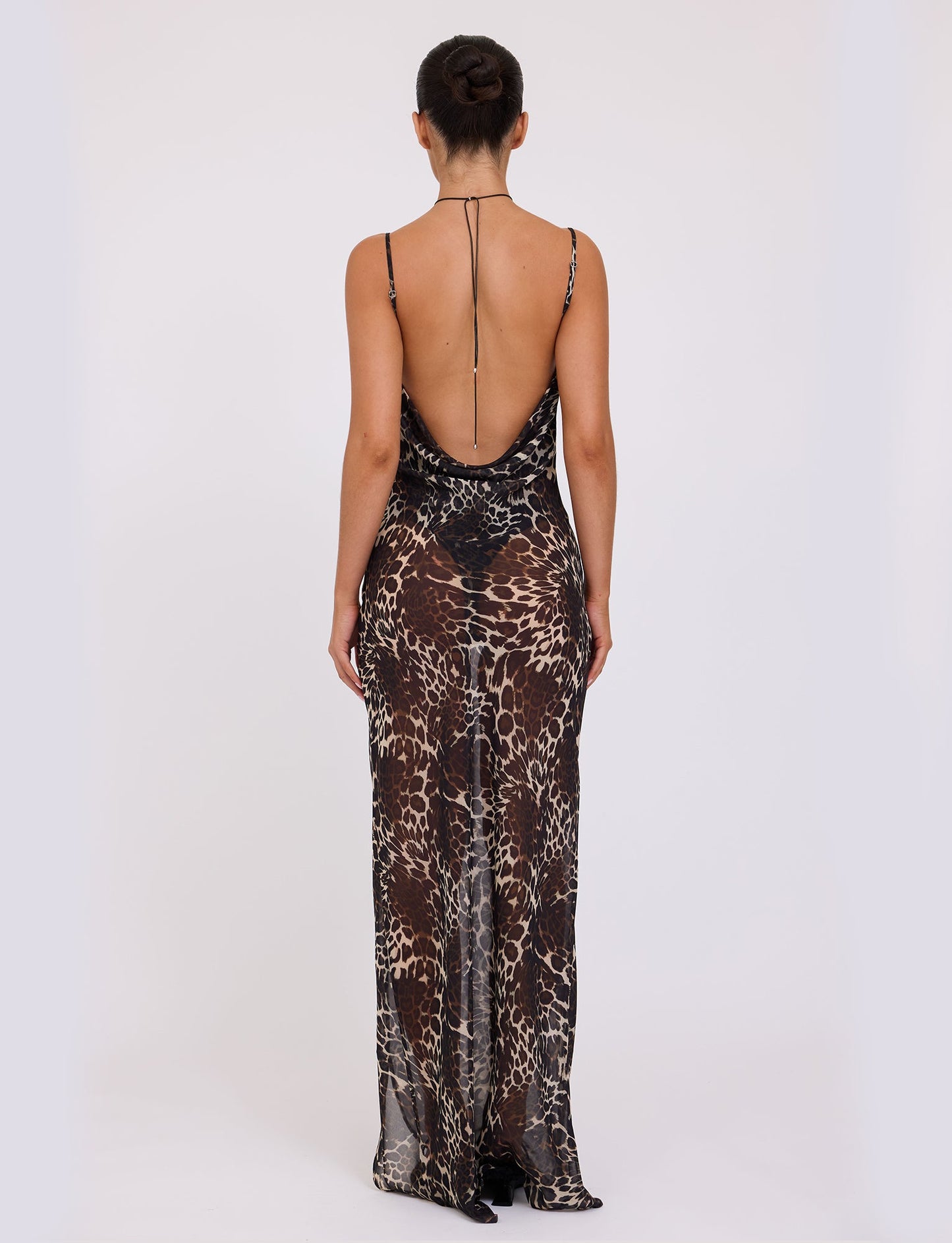 TYNE DRESS - MULTI : LEOPARD