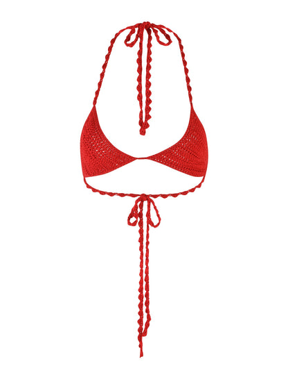MELIORA BIKINI TOP - RED : BERRY RED