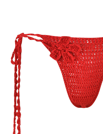 MELIORA BIKINI BOTTOM - RED : BERRY RED