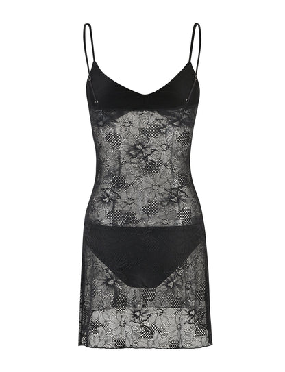 SASKIA DRESS - BLACK