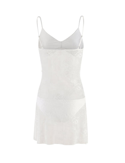 SASKIA DRESS - WHITE