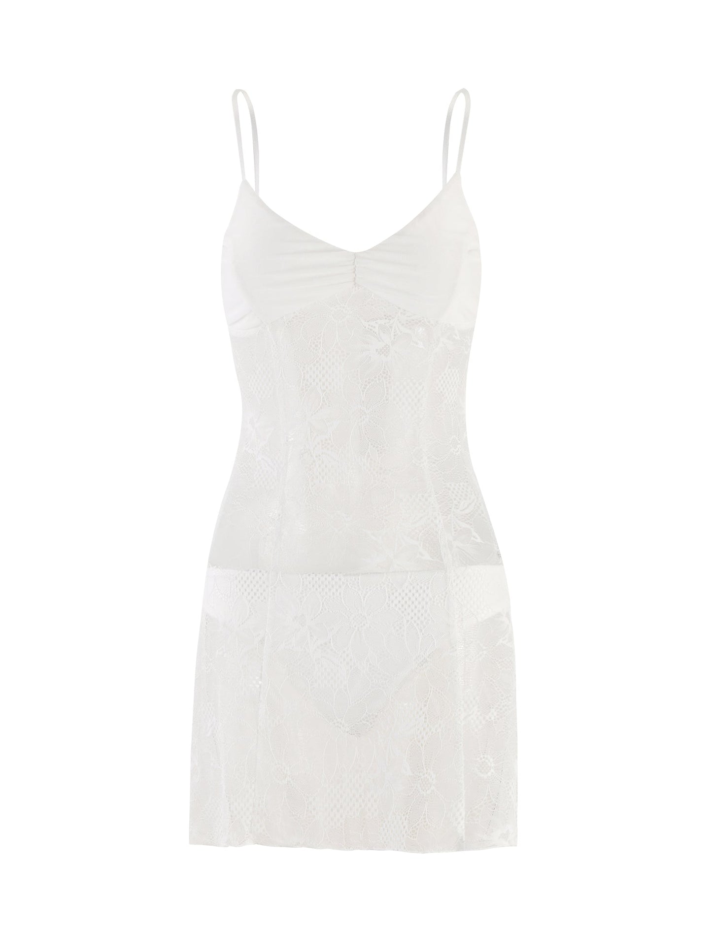 SASKIA DRESS - WHITE