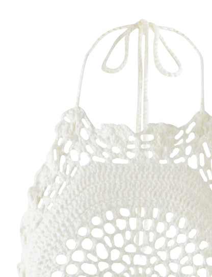 MACELINE DRESS - WHITE