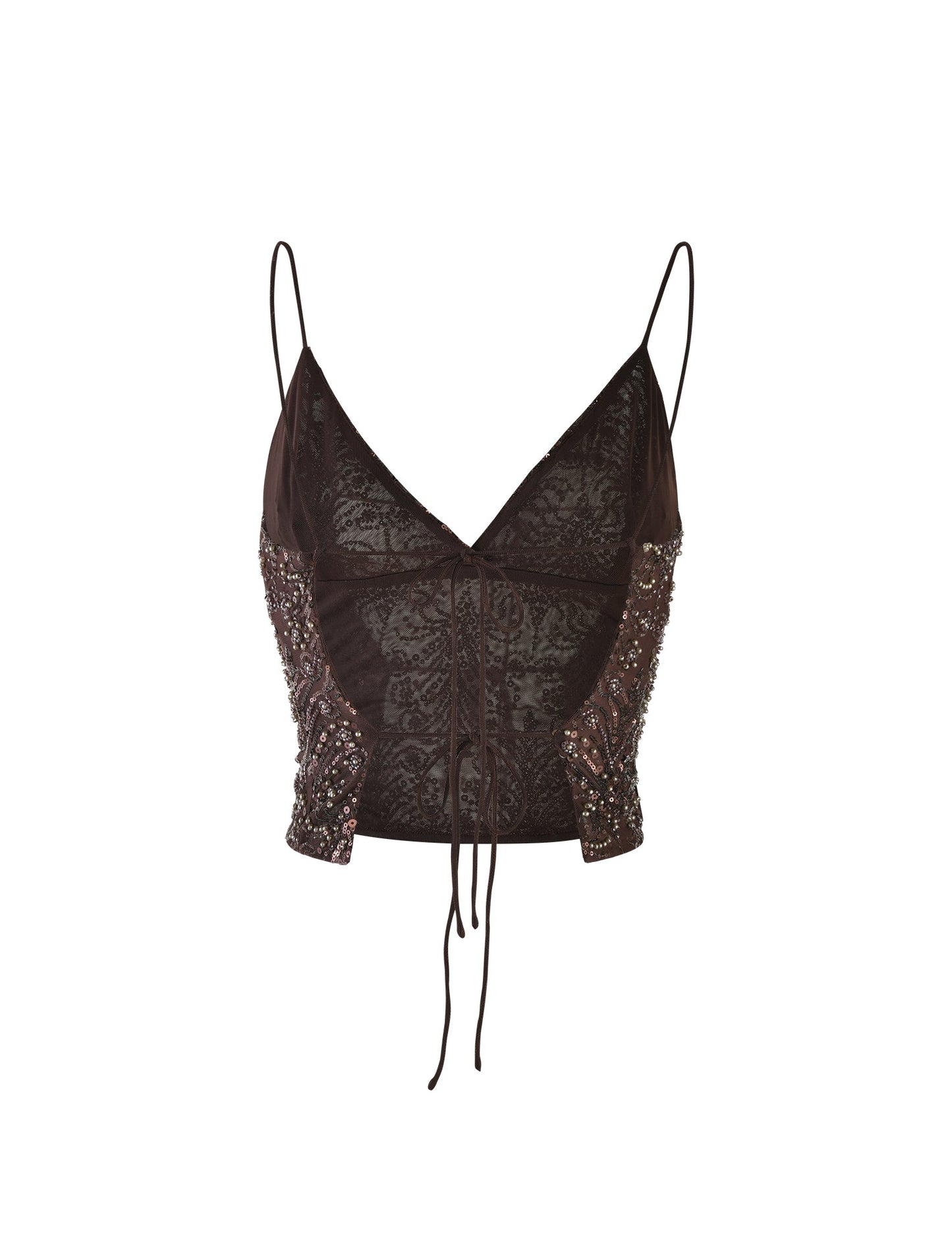 RAINA TOP - BROWN : CHOCOLATE
