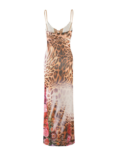 KALILAH DRESS - MULTI : LEOPARD