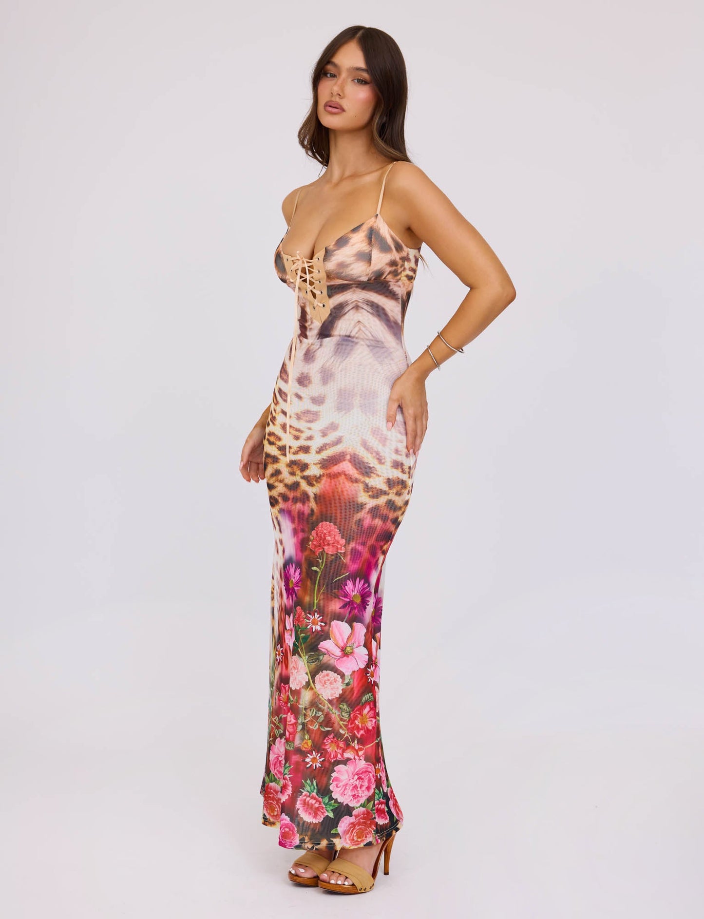 KALILAH DRESS - MULTI : LEOPARD