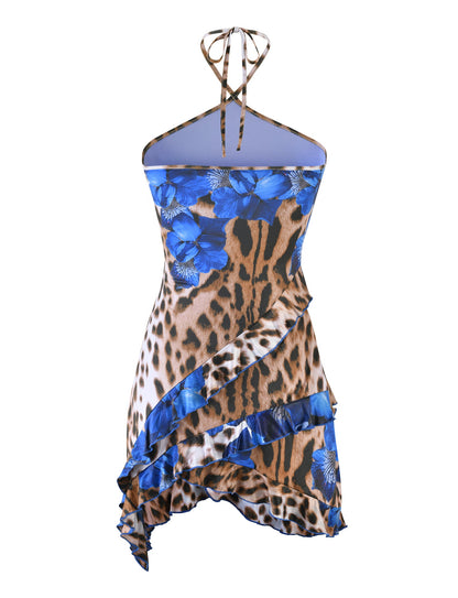 TRYSTA DRESS - MULTI : LEOPARD
