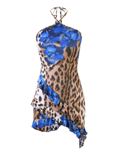 TRYSTA DRESS - MULTI : LEOPARD