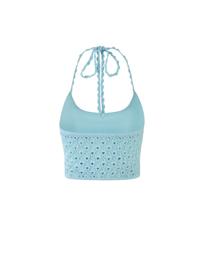 SUNNIVA BIKINI TOP - BLUE : BABY BLUE