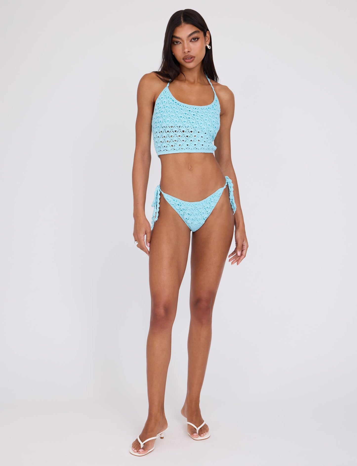 SUNNIVA BIKINI TOP - BLUE : BABY BLUE