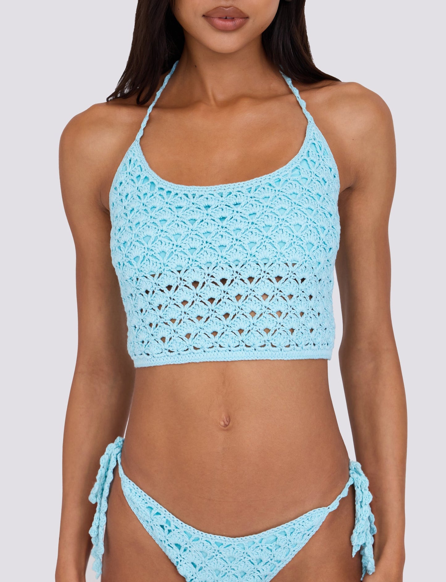 SUNNIVA BIKINI TOP - BLUE : BABY BLUE