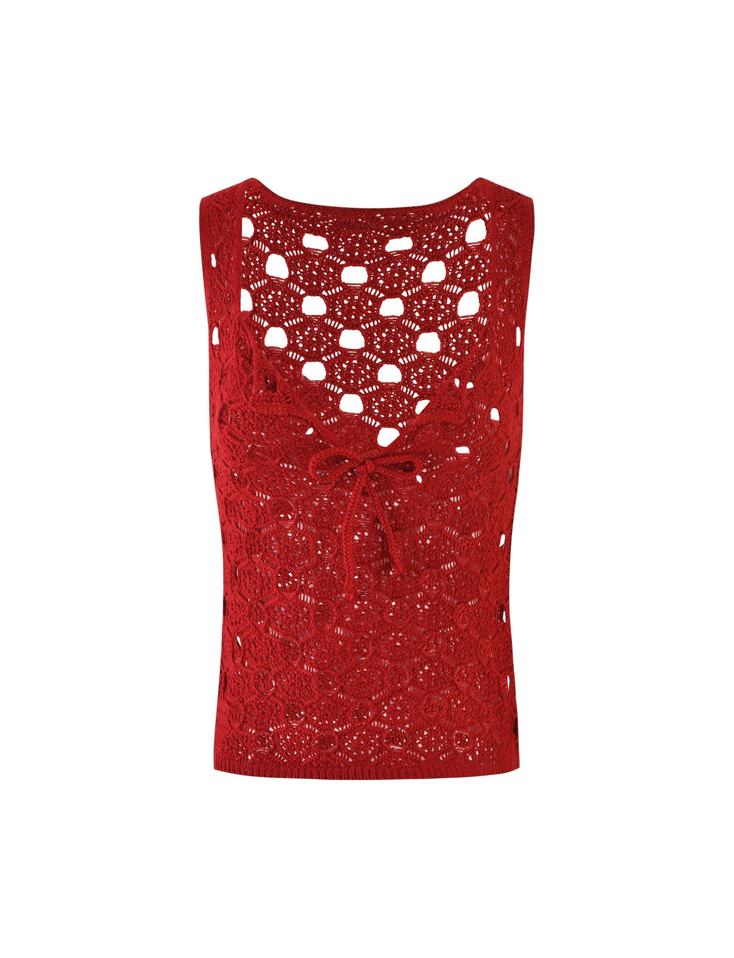 KINCADE TOP - RED : CHERRY RED