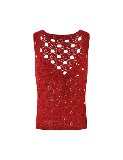 KINCADE TOP - RED : CHERRY RED