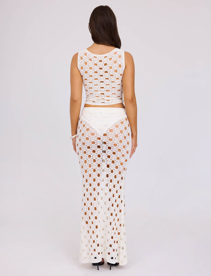 KINCADE TOP - WHITE