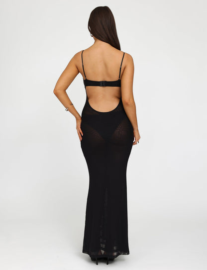OCTAVIA DRESS - BLACK