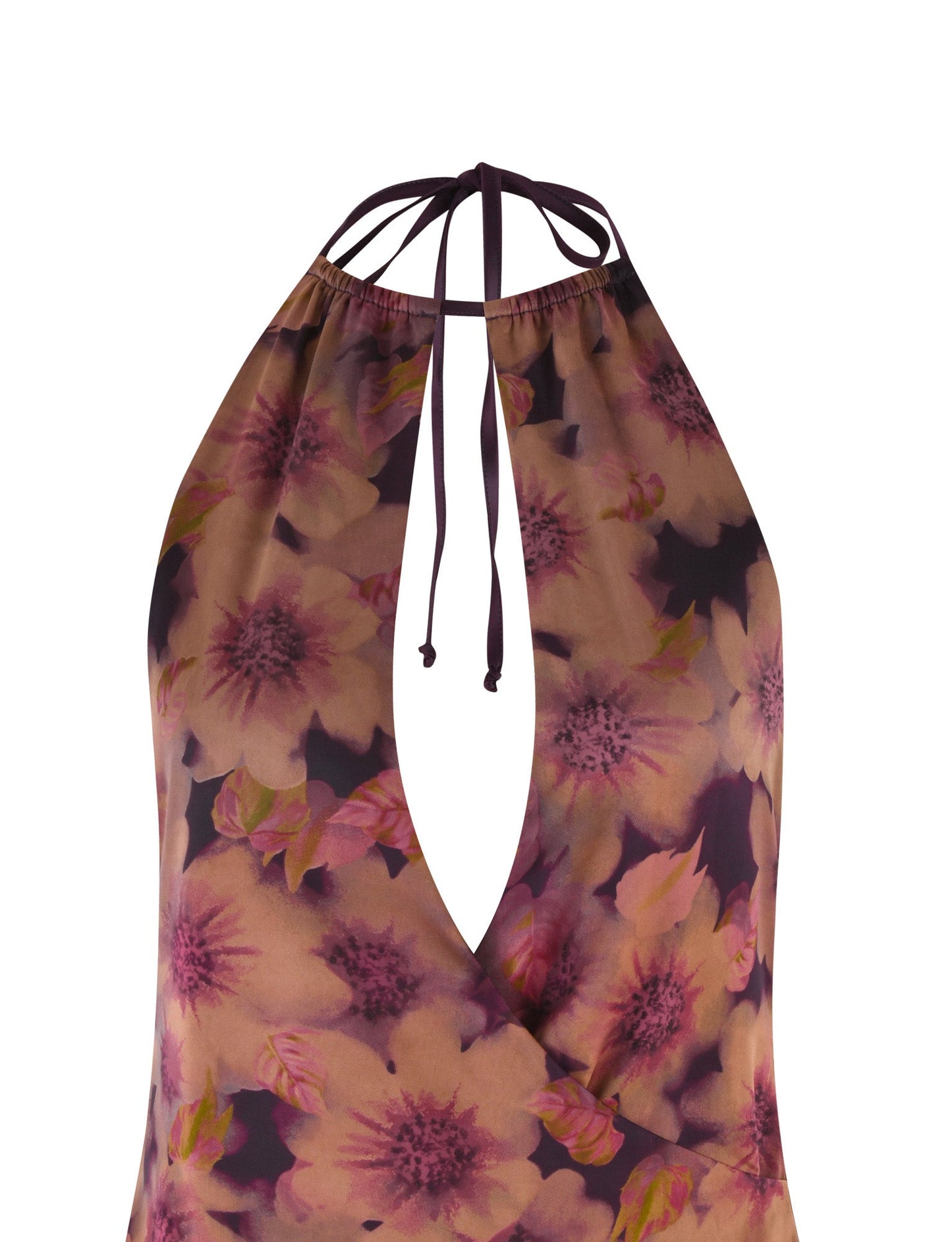 MONROE DRESS - PURPLE : FLORAL