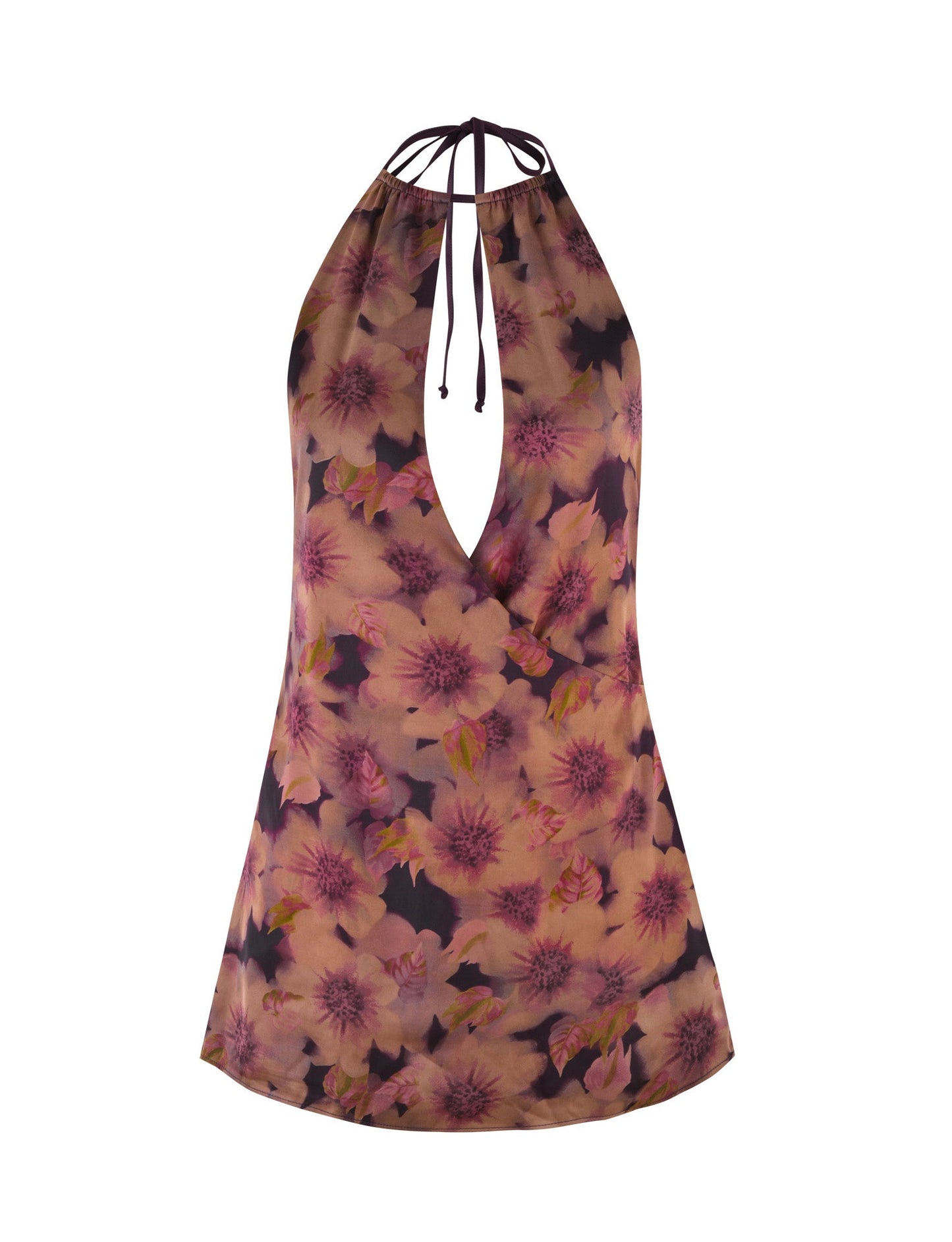 MONROE DRESS - PURPLE : FLORAL