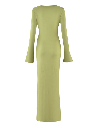 ROMIE DRESS - GREEN : MATCHA GREEN