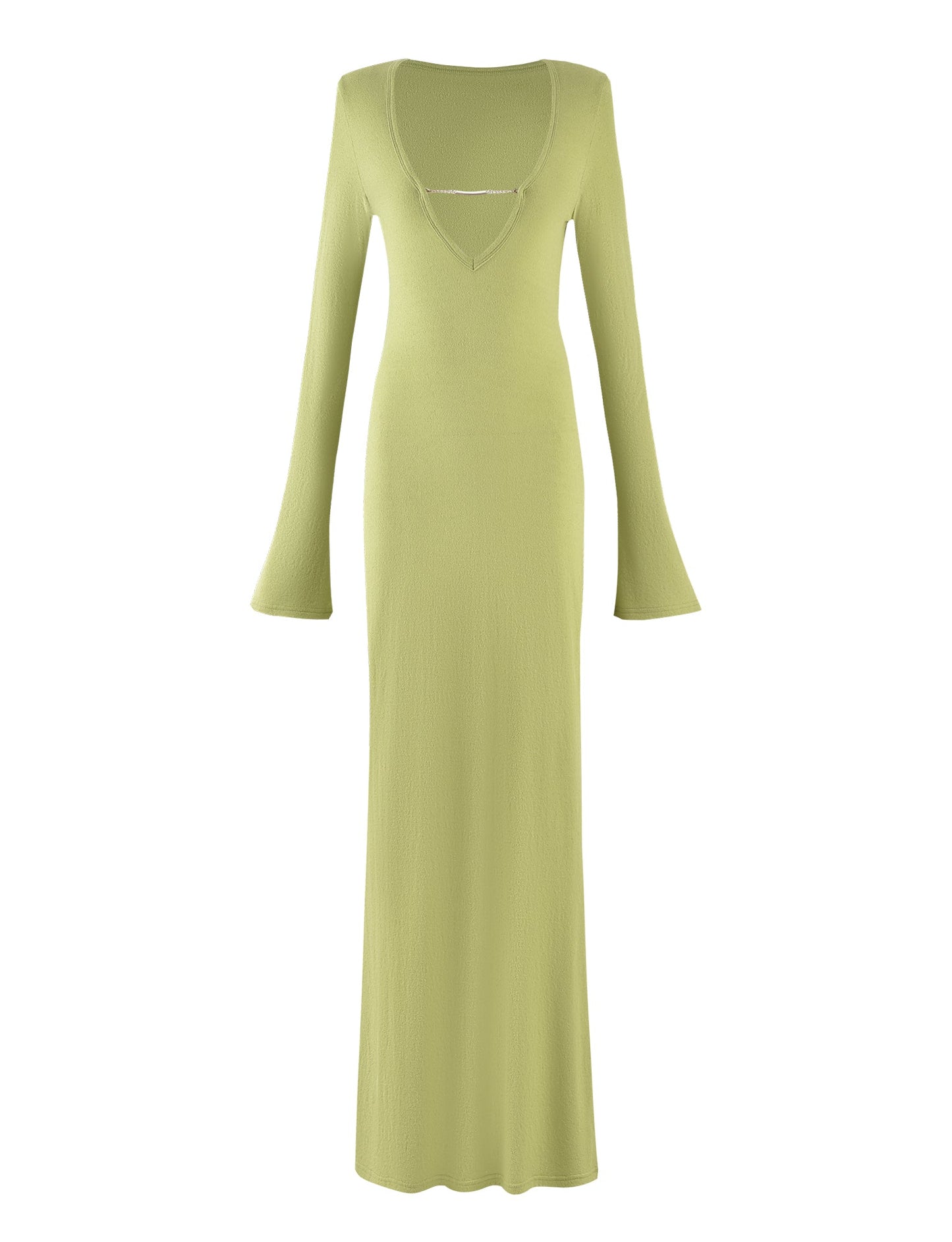 ROMIE DRESS - GREEN : MATCHA GREEN