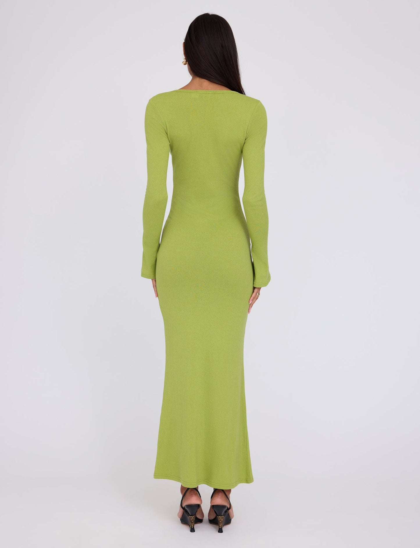 ROMIE DRESS - GREEN : MATCHA GREEN
