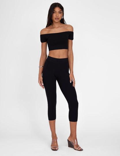 LEDGER CAPRI - BLACK